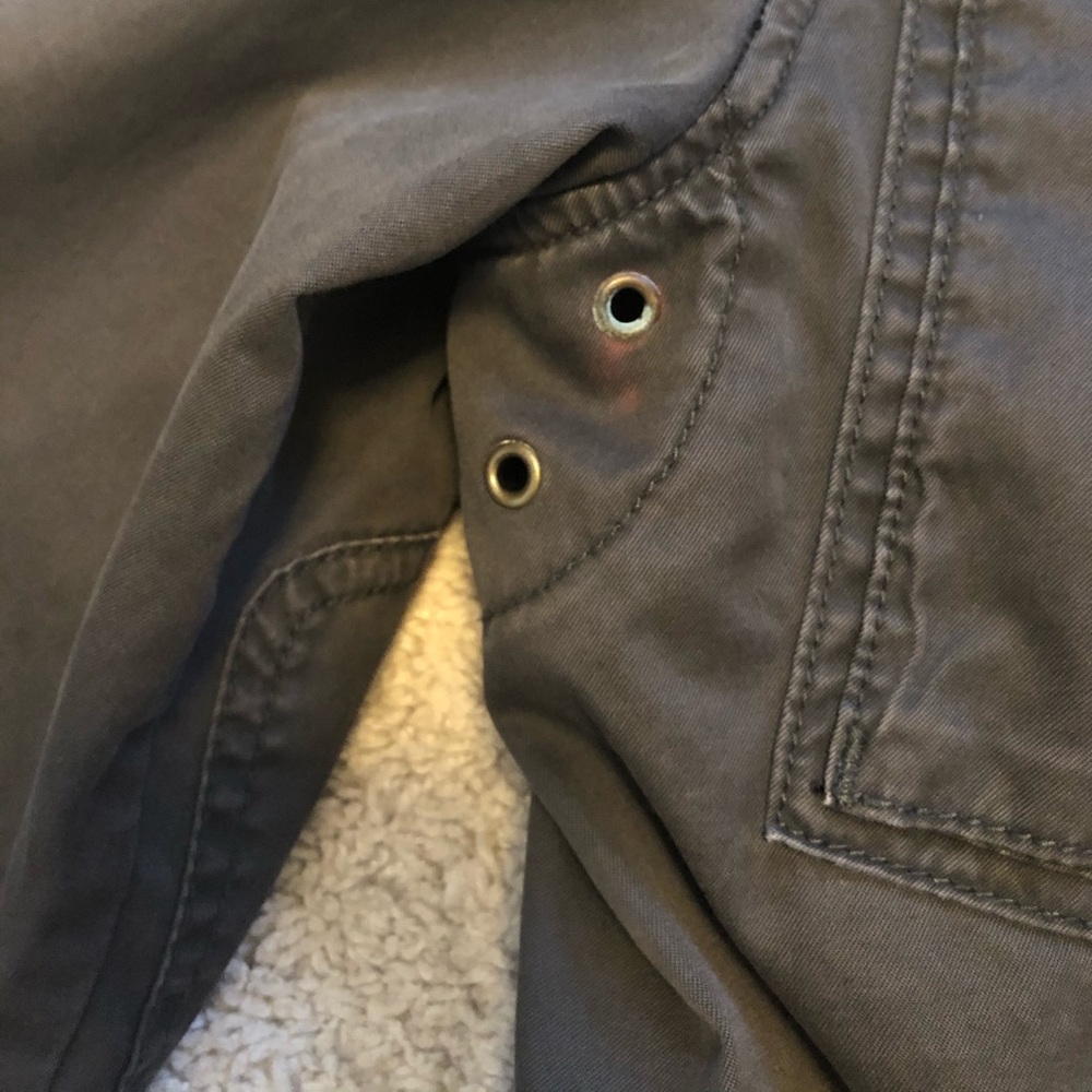 J. Crew classic twill chino gray cotton jacket - Picture 5 of 7